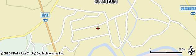 三重県志摩市磯部町迫間1306周辺の地図