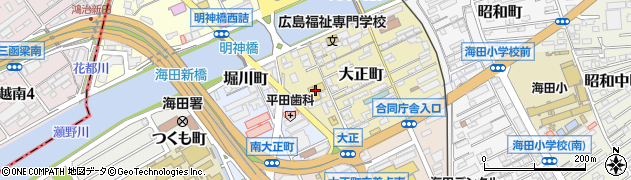 ブックオフ広島海田店周辺の地図