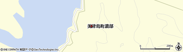 長崎県対馬市美津島町濃部周辺の地図
