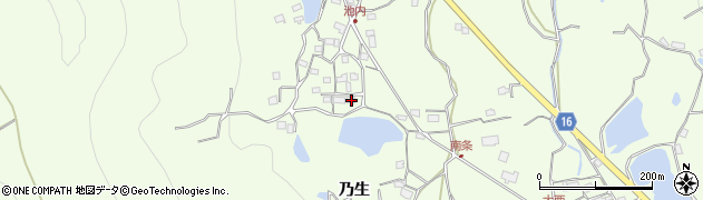 香川県坂出市王越町乃生1121周辺の地図