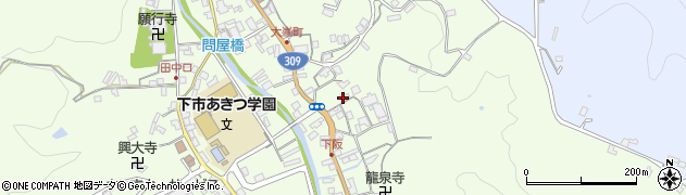 下阪町会館周辺の地図