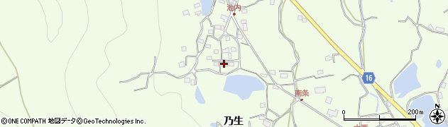香川県坂出市王越町乃生1124周辺の地図