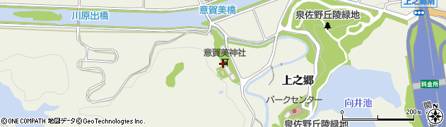 意賀美神社周辺の地図
