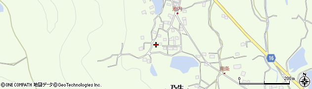 香川県坂出市王越町乃生395周辺の地図