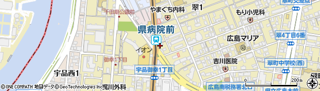 有限会社石田ガラス店周辺の地図