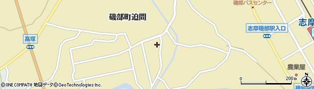 三重県志摩市磯部町迫間540周辺の地図