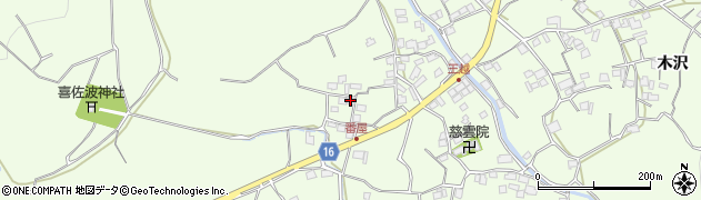 香川県坂出市王越町木沢1067周辺の地図