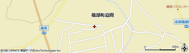 三重県志摩市磯部町迫間1302周辺の地図