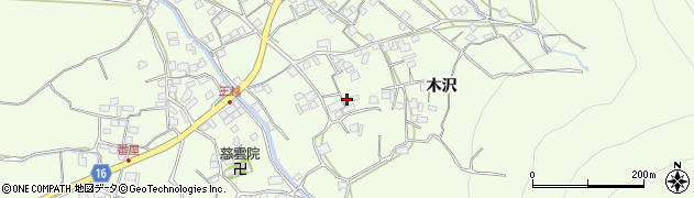 香川県坂出市王越町木沢415周辺の地図