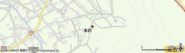 香川県坂出市王越町木沢192周辺の地図