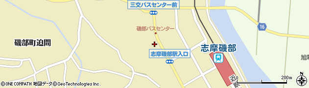 三重県志摩市磯部町迫間152周辺の地図