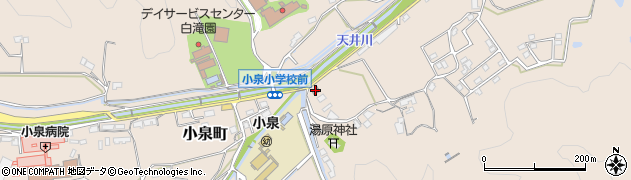 三原小泉郵便局周辺の地図