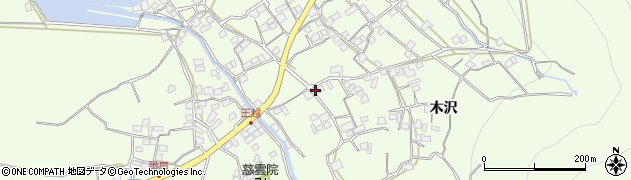 香川県坂出市王越町木沢425周辺の地図