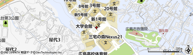 広島工業大学　財務部周辺の地図