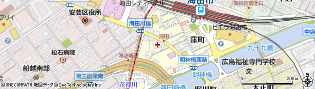 広島銀行海田支店 ＡＴＭ周辺の地図