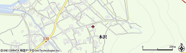 香川県坂出市王越町木沢176周辺の地図