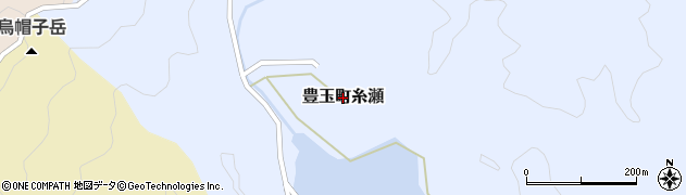 長崎県対馬市豊玉町糸瀬周辺の地図