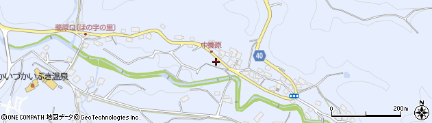 大阪府貝塚市蕎原589周辺の地図