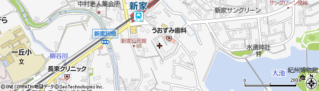 ファミール南大阪管理事務室周辺の地図