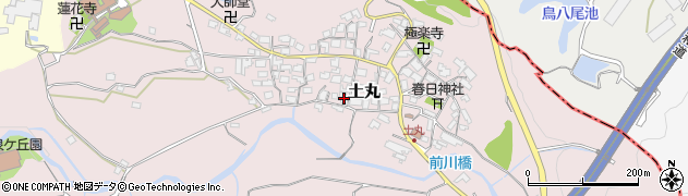 大阪府泉佐野市土丸周辺の地図