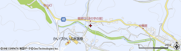 大阪府貝塚市蕎原516周辺の地図