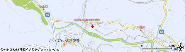 大阪府貝塚市蕎原511周辺の地図