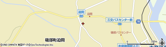三重県志摩市磯部町迫間220周辺の地図