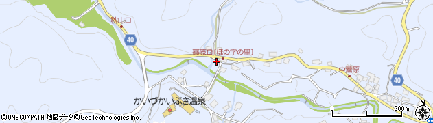 大阪府貝塚市蕎原513周辺の地図