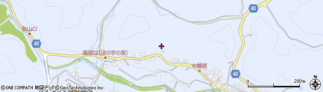 大阪府貝塚市蕎原276周辺の地図