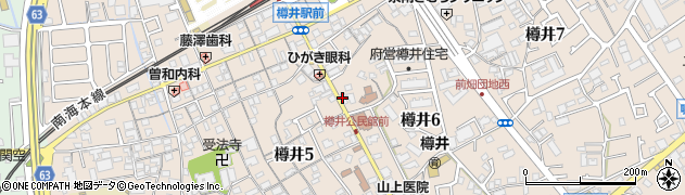 フラワーショップ奈奈　泉南店周辺の地図