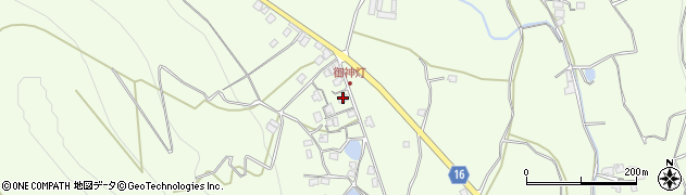 香川県坂出市王越町乃生232周辺の地図