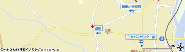三重県志摩市磯部町迫間447周辺の地図
