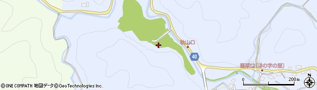 奥水間霊園周辺の地図