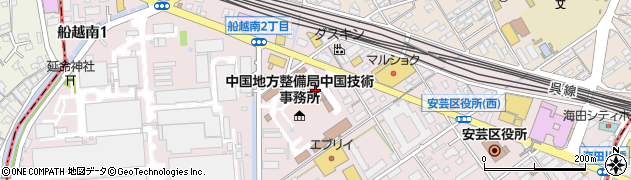 広島技術事務所周辺の地図