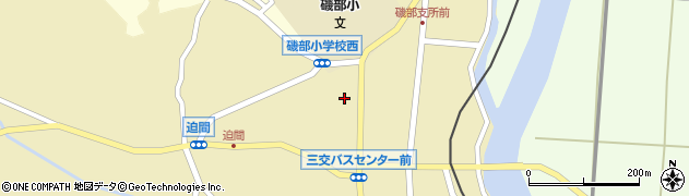 三重県志摩市磯部町迫間334周辺の地図