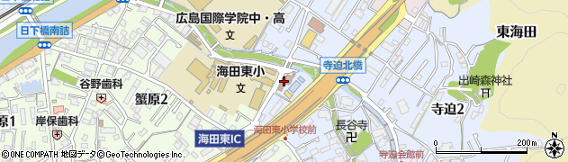 海田東児童館周辺の地図