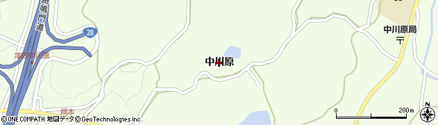 兵庫県洲本市中川原町（中川原）周辺の地図