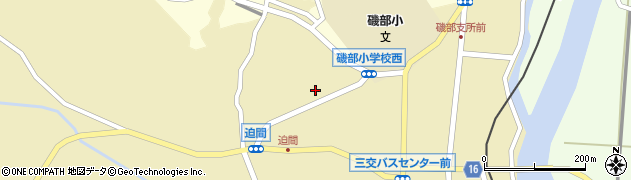 三重県志摩市磯部町迫間414周辺の地図