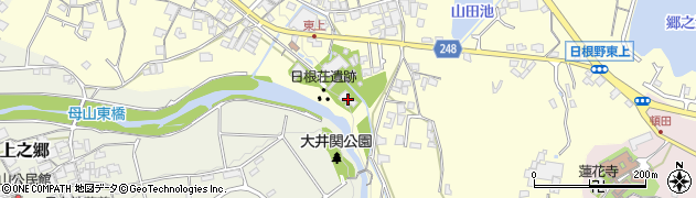 日根神社周辺の地図