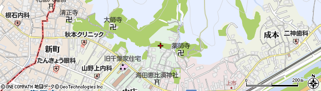 一貫田公園周辺の地図