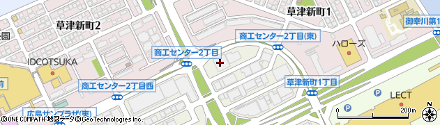 小西医療器株式会社　広島営業所周辺の地図