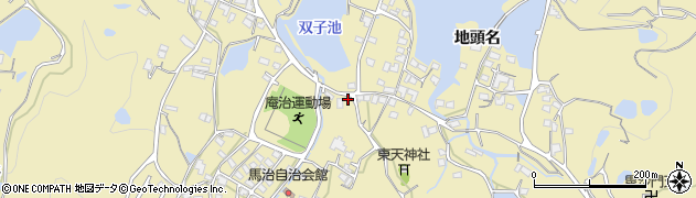 香川県高松市庵治町（馬治）周辺の地図