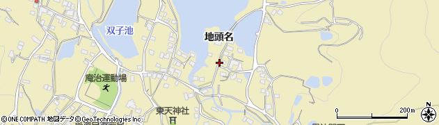 香川県高松市庵治町（地頭名）周辺の地図