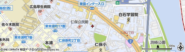 中央発条工業株式会社　広島営業所周辺の地図