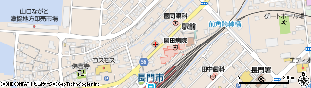 長門郵便局 ＡＴＭ周辺の地図