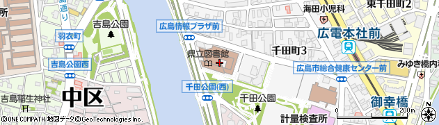 県立　図書館・事務専用周辺の地図