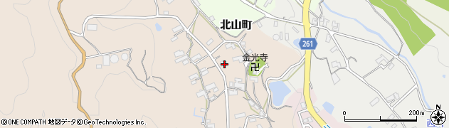 奈良県五條市上之町355周辺の地図