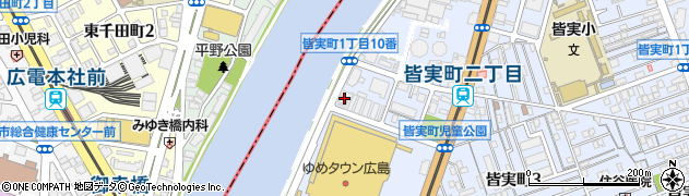 広島近鉄タクシー株式会社無線配車室周辺の地図