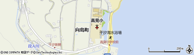 広島県尾道市向島町周辺の地図