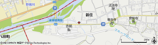 吉野銘木製造販売株式会社建築部周辺の地図